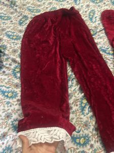 Velvet Cord Set