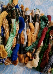 40 Embroidery Threads 🧵