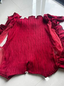 Crop Crep Top