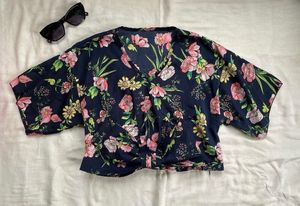 Floral Bow Top