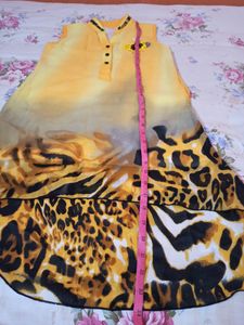 Yellow Straight Dress