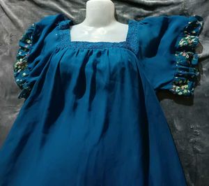 Korean Floral Dress