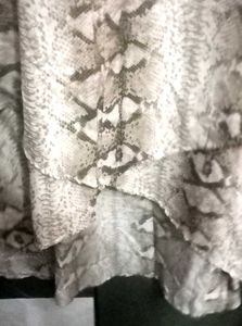 Plus Size Snake Print Dress 48