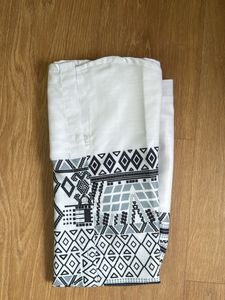 Black And White Geometrical Tribal Pattern Shirt