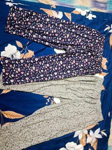 Printed Lounge Pants Set