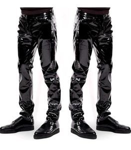 Shiny Black Pants