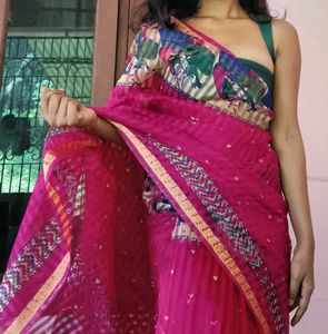 Beautiful Printed Saree💗