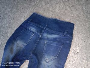 Ripped Blue Jeans