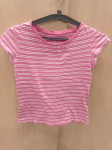 Striped Pink Tee