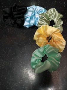 Colorful Hair Scrunchies