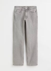 H&M Straight Regular Ankle Jeans