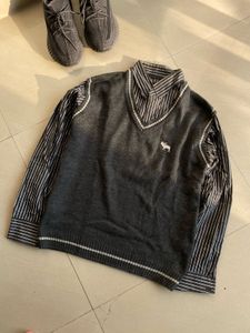 Sweater Vest &amp; Shirt Combo