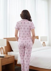 Cute Printed Pajama Set