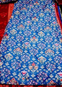 Floral Print Kurta and new sare