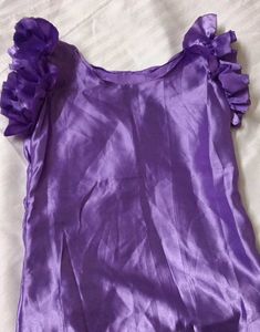 Satin Girls Stylish Dress,Night Dress,handmade