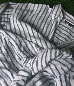 Zara Linen Tie knot