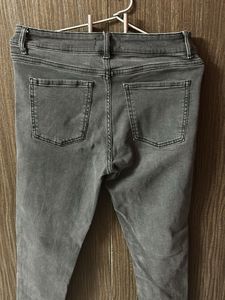 Gray Denim Jeans