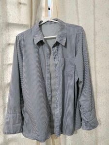 Blue Stripe Shirt And  pant