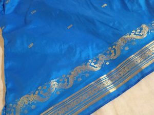 Banarasi Silk Pattu Pavada With Blouse