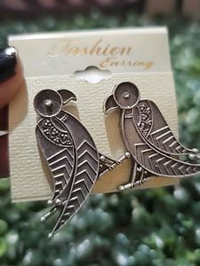 Vintage Bird Earrings