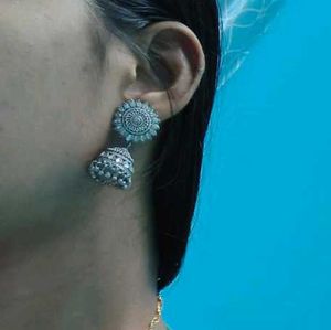 Oxidized jhumka
