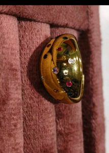 Luna Cubic ZirconiaBubble Wrap Ring