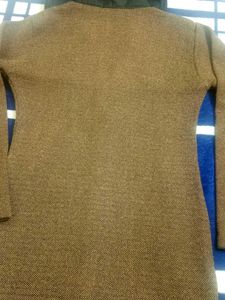 women's Brown Woolen Coat