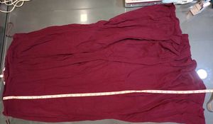 Maroon Flared Palazzo Pants