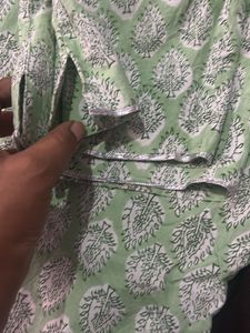 Leaf Print Palazzo Pants