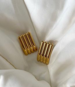 Praline Lined Earrings Anti-tarnish 316L
