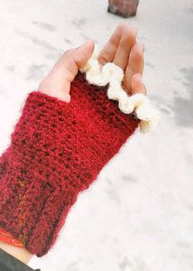 Handmade crochet Hand Warmers
