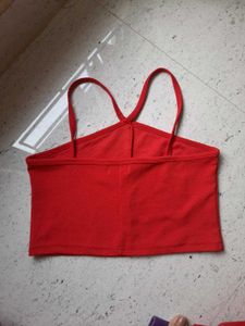 Red Crop Top For Women
