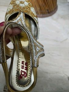 Ladies Party Wear Heel Sandals