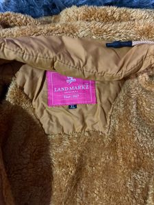 Yellow Winter Jacket (With Free Gift)