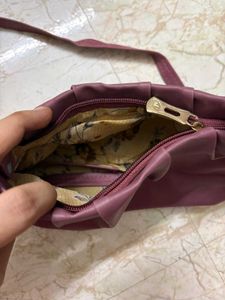 Stylish Purple Shoulder Bag