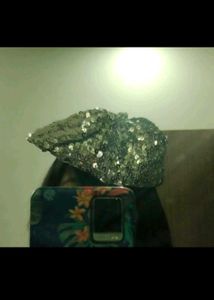 Silver Beret Hat