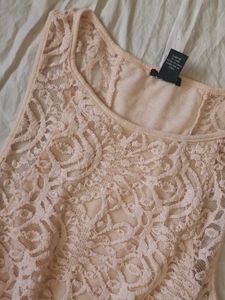 Forever 21 Embroidered Crop Top