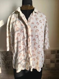 Rainbow Print Shirt
