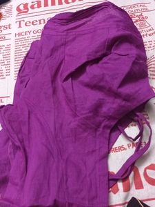 Purple Blouse - Unique Style