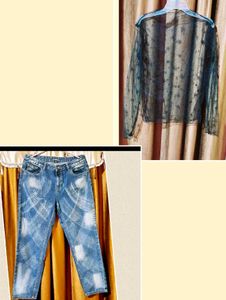 Combo Of Top N Jeans