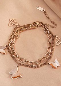 Butterfly Charm Bracelet