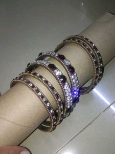 Vintage Inspired Bejeweled Bangles