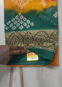 Art Silk Saree With Blouse 6 Meters