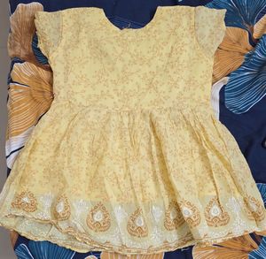 Yellow Floral Romper