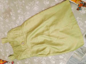 Vintage Green Dress with Jewel Detail