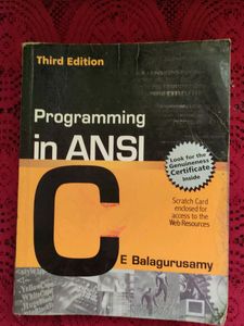 Computer ( C Programming) book