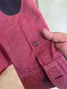 Red Casual Shirt+Free bee