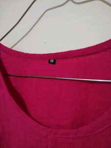 Pink Short Kurti