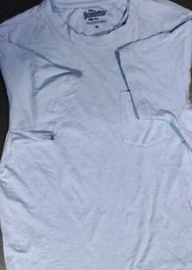 Round Neck Tshirt Light Blue