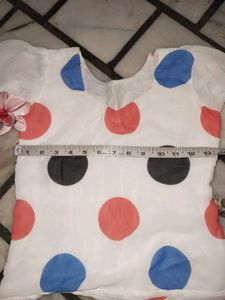 Polka Dot Long Sleeve Top